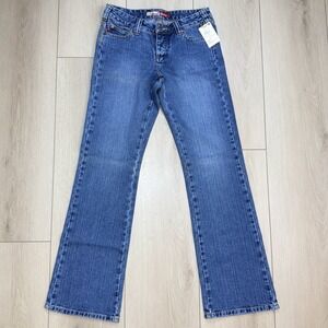 VTG/Y2K O'Neill Jeans Juniors 3 Blue Low Rise Bootcut Stretch Denim NWT 32